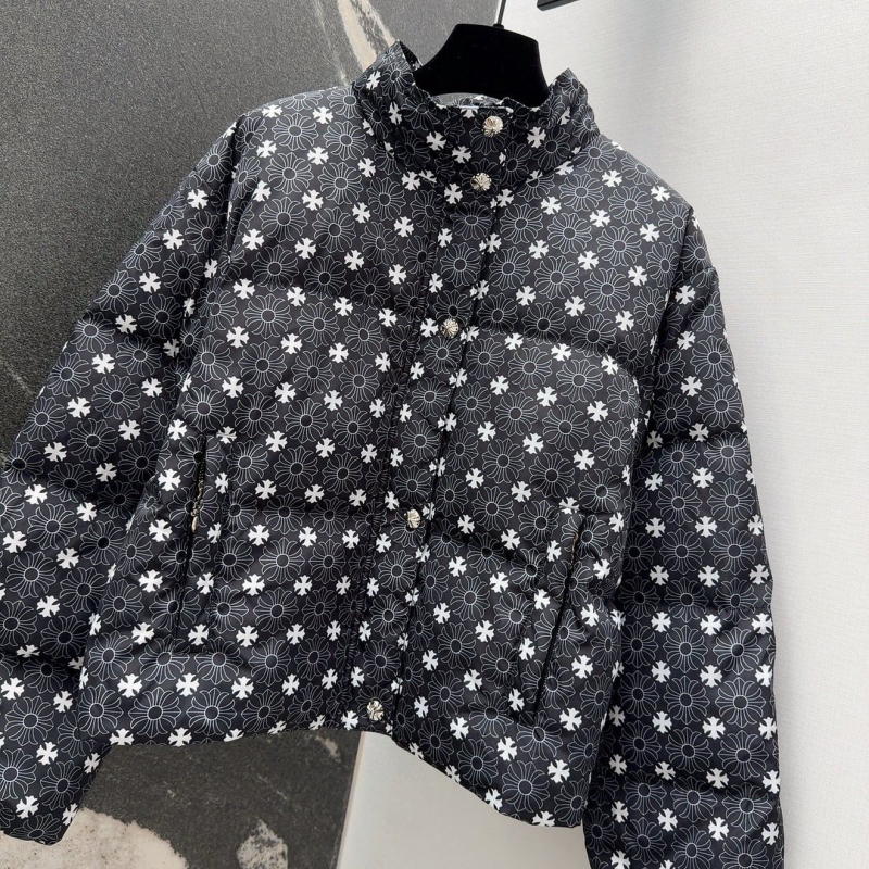 Ch*0me He**ts down jacket